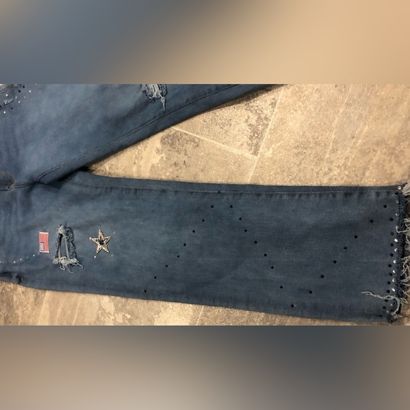 🔥Kensie Jeans🔥Vintage Luxe🔥The Slim🔥Leg High Rise Jeans🔥Measurements Pics🔥 - Picture 9 of 16